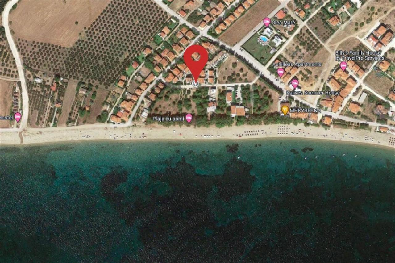 Pine Beach Holiday Home 2 Bedrooms 50 Meters To The Beach Kalyves Polygyrou Esterno foto