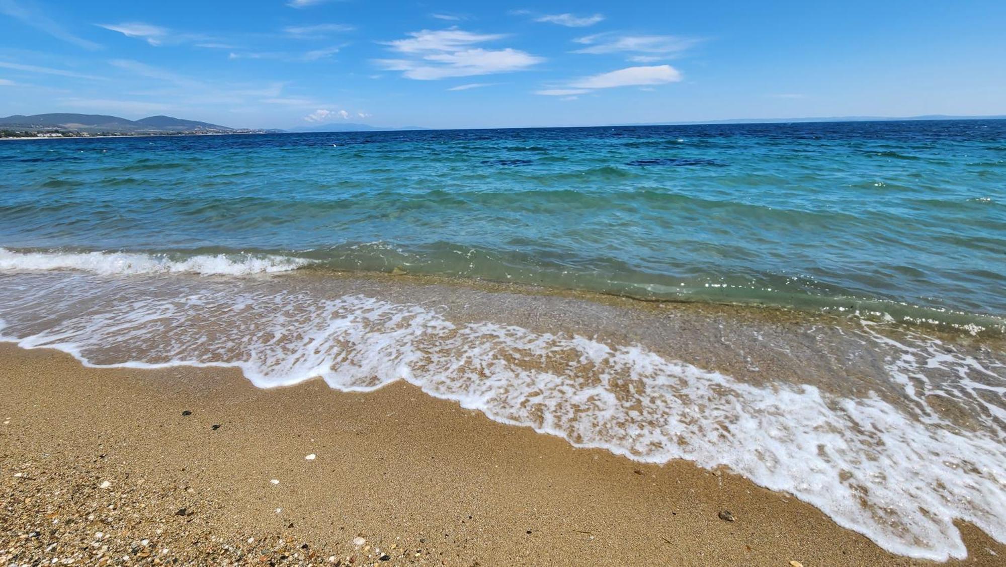 Pine Beach Holiday Home 2 Bedrooms 50 Meters To The Beach Kalyves Polygyrou Esterno foto