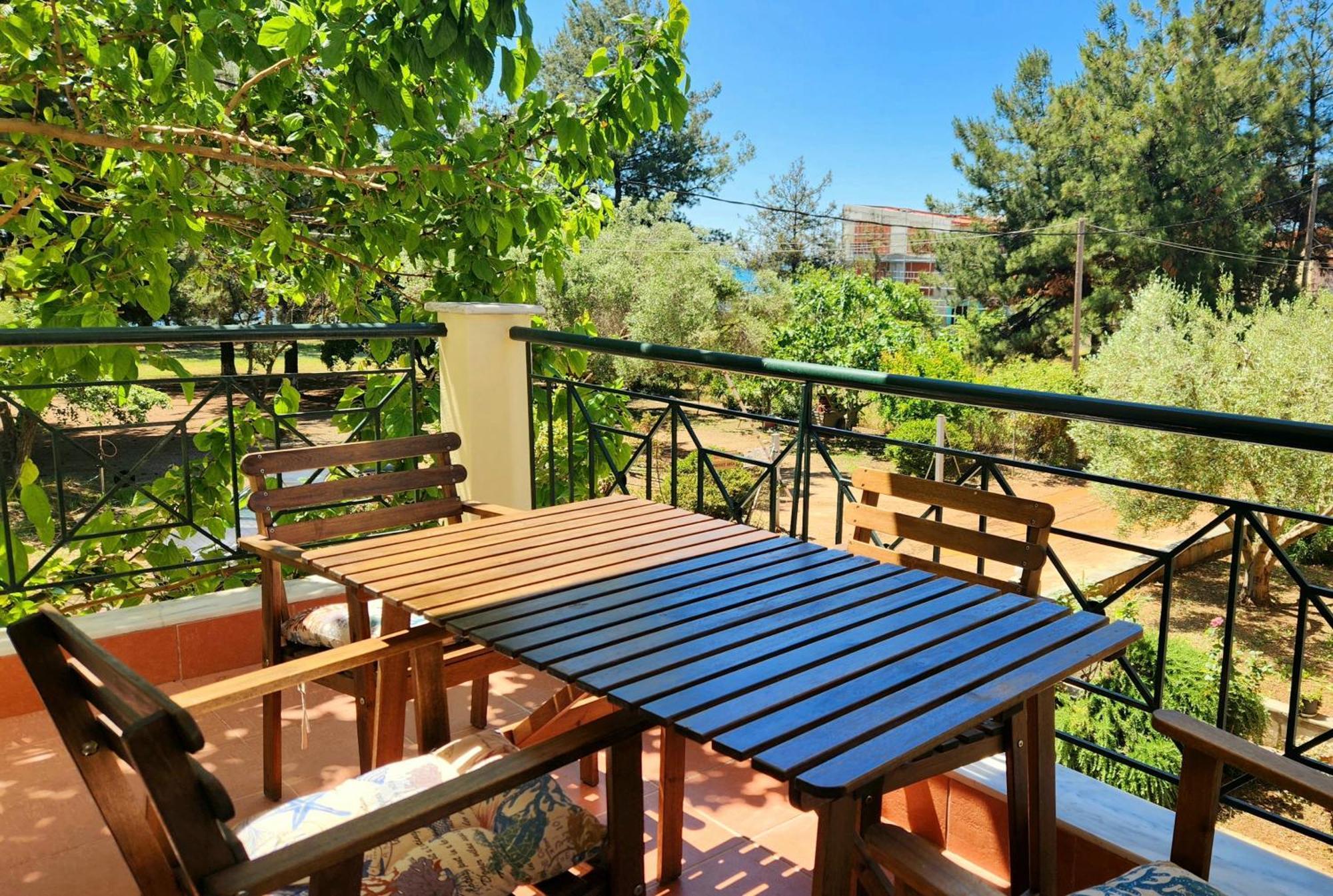 Pine Beach Holiday Home 2 Bedrooms 50 Meters To The Beach Kalyves Polygyrou Esterno foto